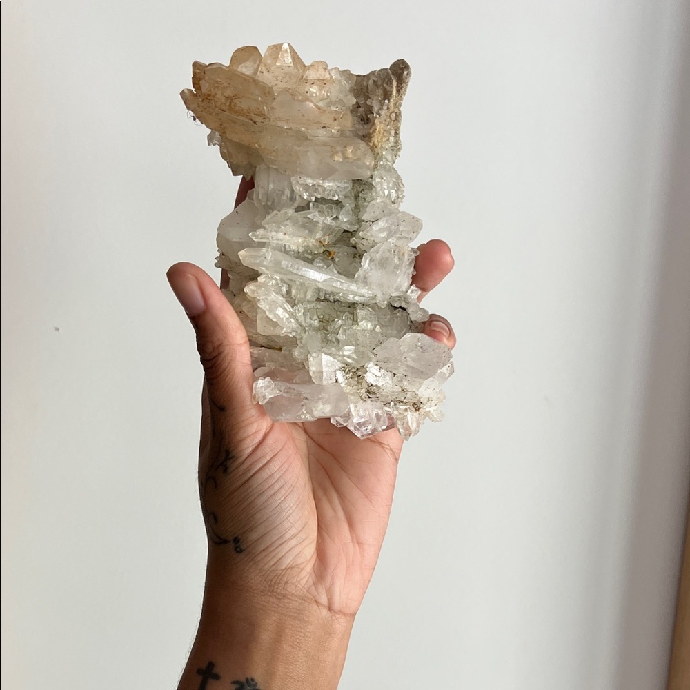 Large Faden Quartz Crystal Cluster